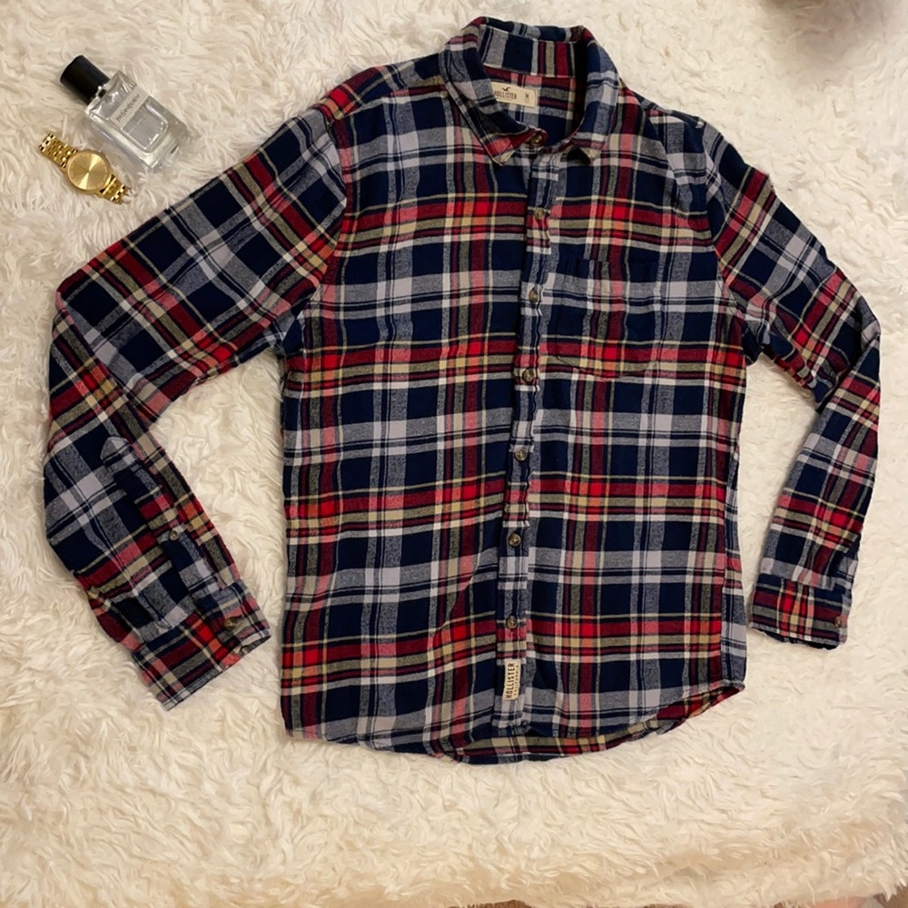 Hollister Men’s dress shirt size M